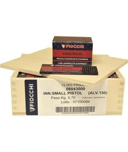 Zápalky FIOCCHY 4,45 SPM Small Pistol 1500ks