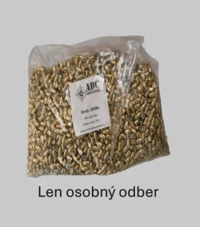 2500ks strely ABC Ammunition FMJ 8g/124grs